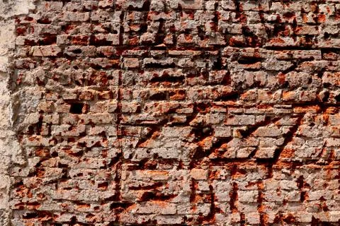 Red bricks wall Stock Photos
