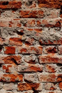 Red bricks wall Stock Photos