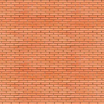 Red bricks wall seamless texture Illustrazione stock