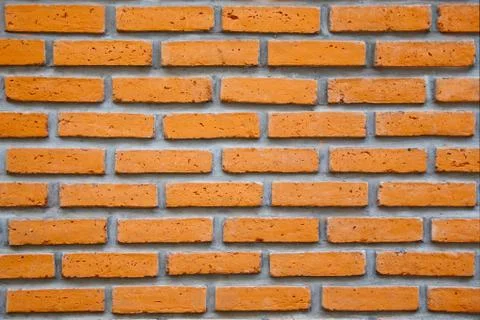 Red briicks wall texture Stock Photos