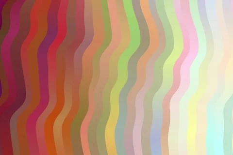 Red, brown and white waves vector background. Stock Illustration