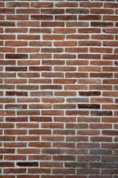 Red brown brick wall texture background Stock Photos