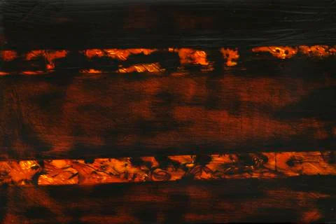 Red brown pattern lacquer paint Foto stock