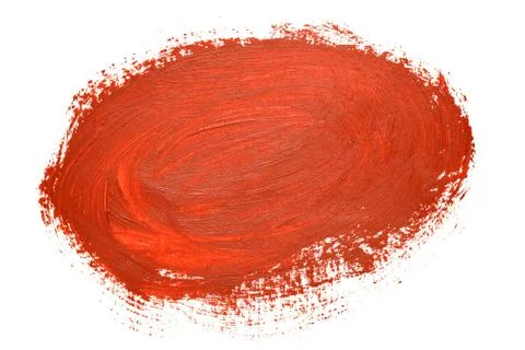 Red brush strokes Stock Photos