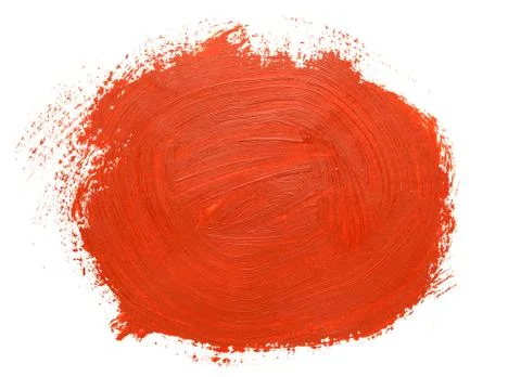 Red brush strokes Stock Photos