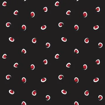 Red Brush Strokes Seamless Pattern Background 스톡 일러스트