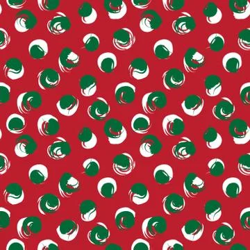 Red Brush Strokes Seamless Pattern Background 스톡 일러스트