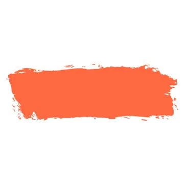 Red Brushstroke Paint 스톡 일러스트