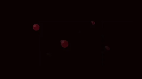 Red Bubble Chart Grow Animation Loop Background Stockbeeldmateriaal 342611687