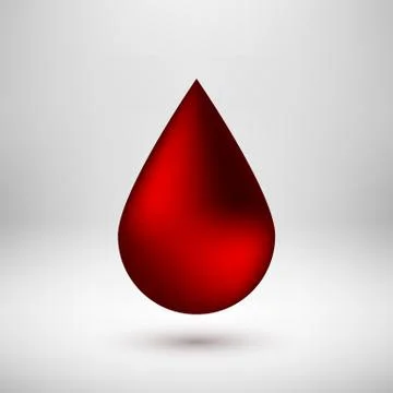 Red Bubble Icon Badge with Light Background Stock Illustration