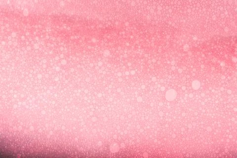 Red Bubbles Background Stock Photos