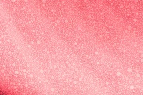 Red Bubbles Background Stock Photos