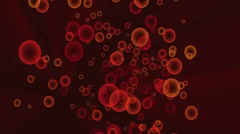 Red Bubbles Stock-Footage 21527143