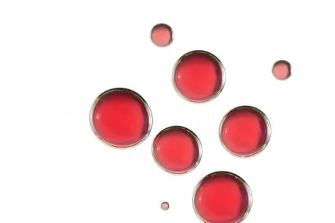 Red bubbles Stock Photos