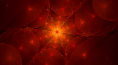 Red Bubbles Vortex Stock-Footage 36045900