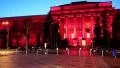 Red building of Kiev National University, Ukraine HD Footage