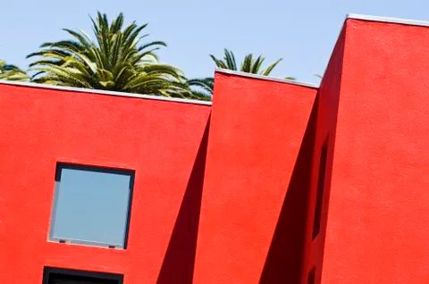 Red building Stock Photos