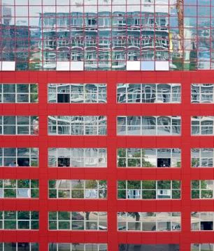 Red building Stock Photos