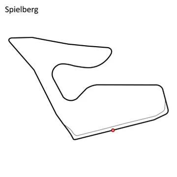 Red Bull Ring Stock-Illustration