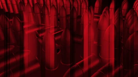 Red Bullet Abstract Animation Loop Stockbeeldmateriaal 47529430