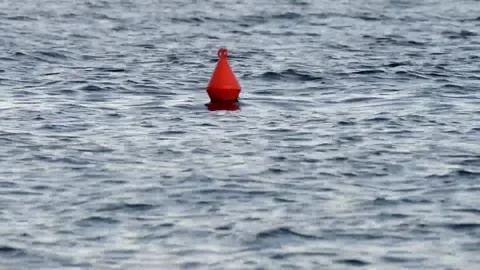 Red  buoy Stock Footage 143454916