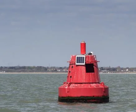 Red buoy Stock Photos