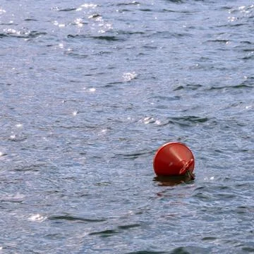 The red buoy Stock Photos