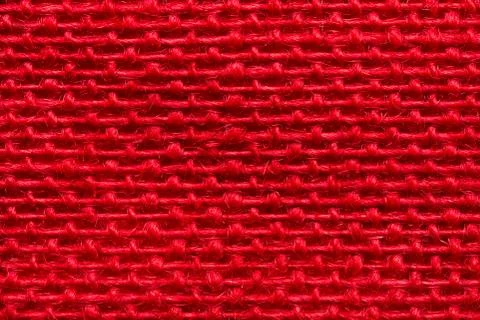 Red Burlap Fabric Texture Background, Linen Sacking Cloth Stock Photos