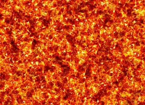 Red burning fire texture Stock Illustration