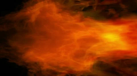 Red Burning flame looped Stock Footage 11537600