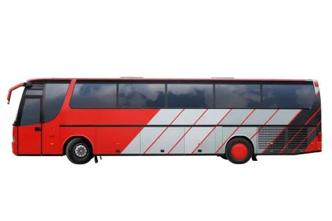 Red  bus. Stock Photos