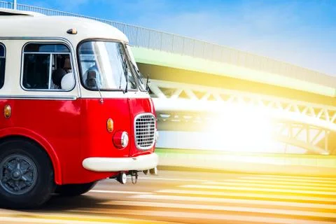 Red bus Stock Photos