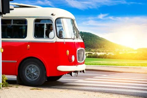 Red bus Stock Photos