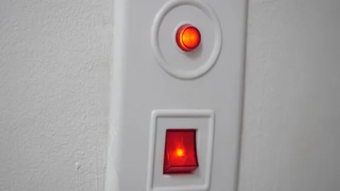 Red button Stock Footage 148400443
