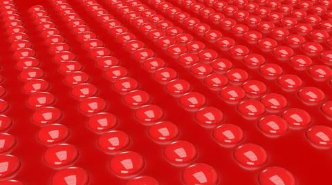 The red button  on glossy image for abstract  background 3d rendering Stock Illustration