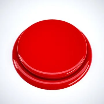 Red button Illustrazione stock
