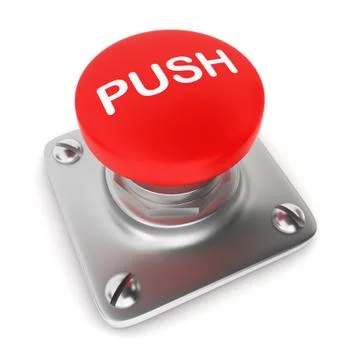 Red button Stock Illustration