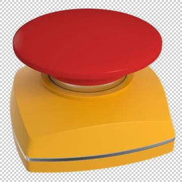 Red Button 스톡 일러스트