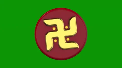 Red button letter h green screen animated chromakey style cartoonish Stock Footage 314067987