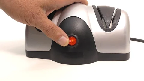 Red button power switch device. Stock Footage 112749978