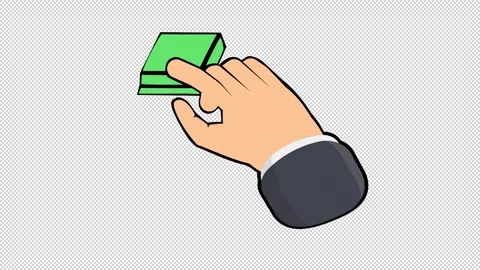 Red button press Stock Footage 323492614