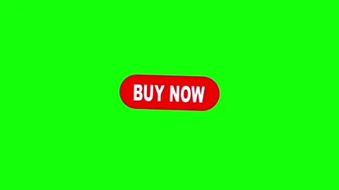 Red Buy Now Button with White Text on Green Screen, Seamless Loop Animation. Stock Footage 341814405