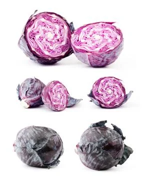 Red cabbage Foto stock