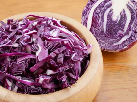 Red cabbage Stock Photos