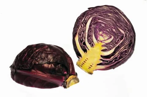 Red cabbage Stock Photos