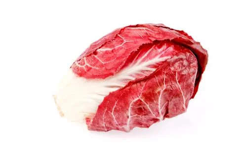 Red cabbages in isolated on white background Stock Photos