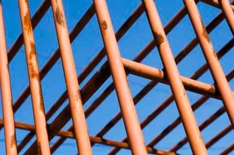 Red cage Stock Photos