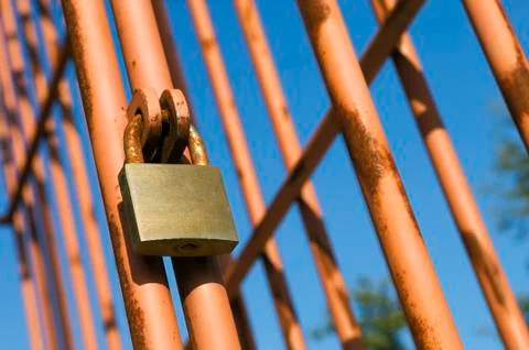 Red cage Stock Photos