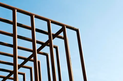 Red cage Stock Photos