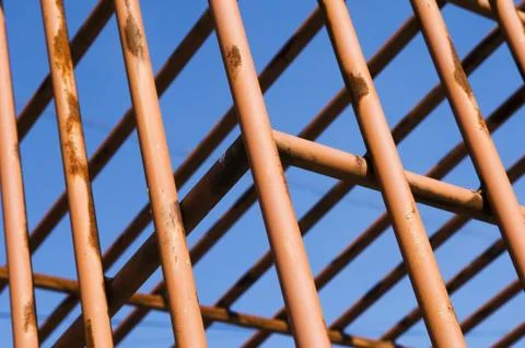 Red cage Stock Photos